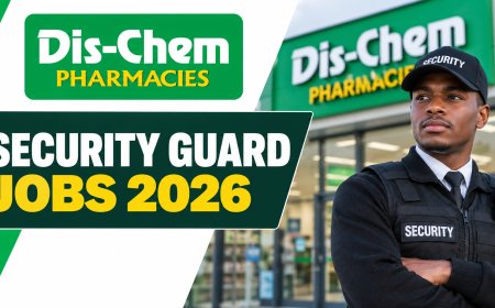 Dis-Chem Security Guard Jobs 2026 – Opportunities in Various Places