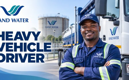 Rand Water Heavy Vehicle Driver Job 2026 – Zuikerbosch, Vereeniging