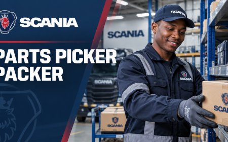 Scania Parts Picker Packer Job 2026 – Permanent Position in Johannesburg