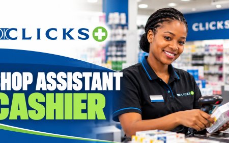 Clicks Shop Assistant / Cashier Job 2026 – Ixopo, KwaZulu-Natal
