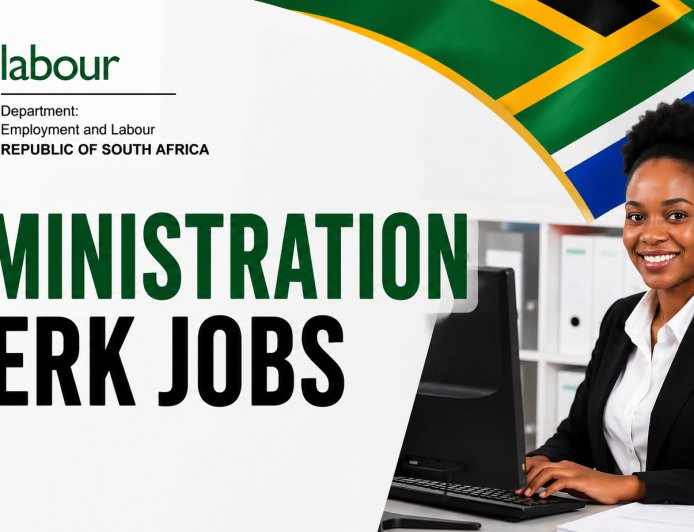 Department of Employment and Labour Administration Clerk Jobs 2026 – 8 Posts