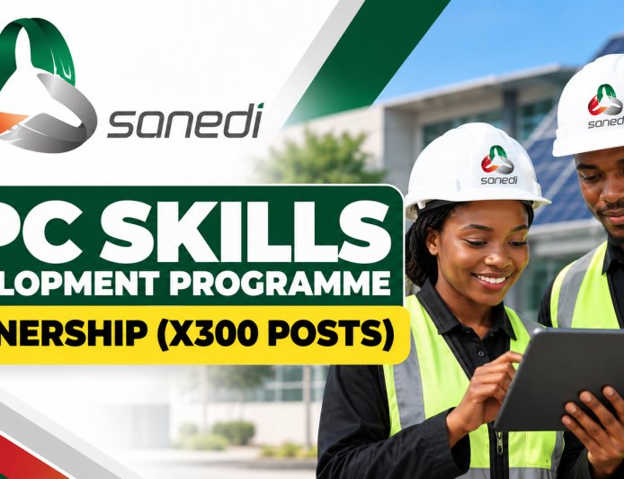 SANEDI EPC Skills Development Programme 2026 – 300 Learnership Opportunities