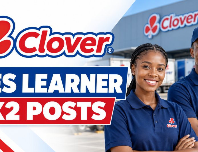 Clover YES Learnership Programme 2026 in Gauteng (x2  Posts)