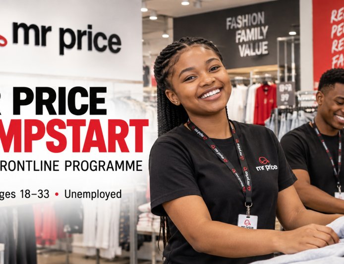 Mr Price JumpStart 2026: Retail Frontline Programme – Apply