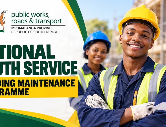Mpumalanga National Youth Service 2026/27 – 350 Posts, R5,000 Stipend + Trade Test Opportunities