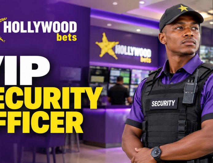 Hollywoodbets VIP Security Officer Jobs 2026 – Durban, KwaZulu-Natal