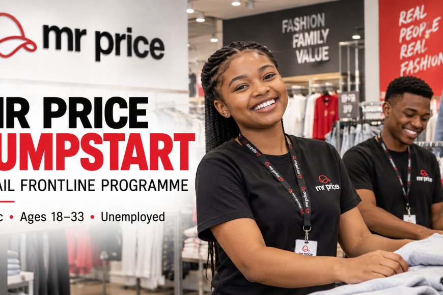 Mr Price JumpStart 2026: Retail Frontline Programme – Apply