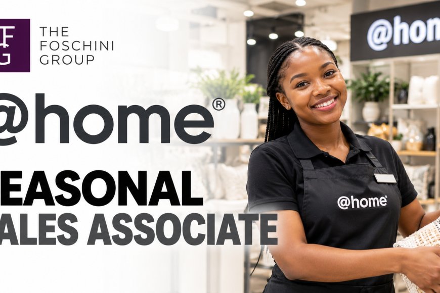 TFG Seasonal Sales Associate (120hr) Job 2026 – @home Ballito Junction
