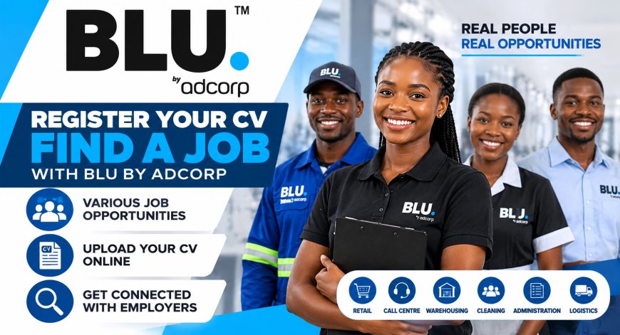 How to Register Your CV With BLU by Adcorp in South Africa
