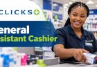Clicks General Assistant Cashier Jobs 2026 in Gingindlovu – Apply Before 19 October