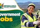 Mpumalanga Government Jobs 2026: Grade 10 Jobs With No Experience Required