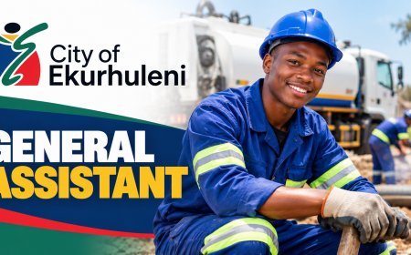 City of Ekurhuleni General Assistant Job 2026 – Grade 10 Opportunity, R200,664 to R275,256