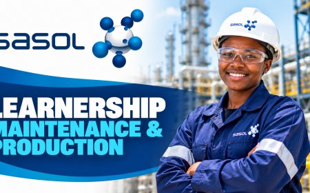 Sasol Learnership: Maintenance and Production 2026 – Sasolburg