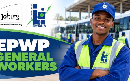 Metrobus EPWP General Workers x94 – R5,500 Monthly Stipend, Grade 10 Jobs in Johannesburg