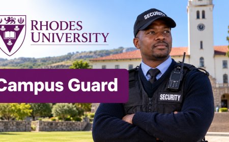 Rhodes University Campus Guard Jobs 2026: X3 Permanent Posts