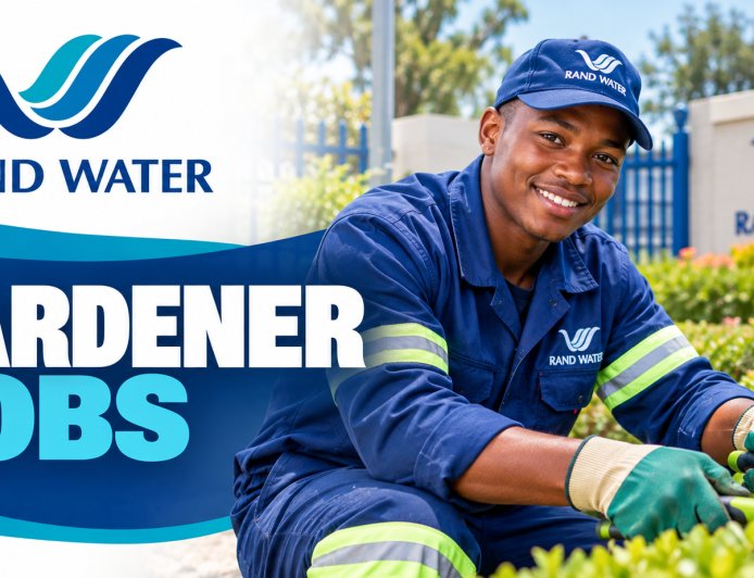 Rand Water Gardener Jobs 2026 – 3 Posts at Zuikerbosch, Vereeniging