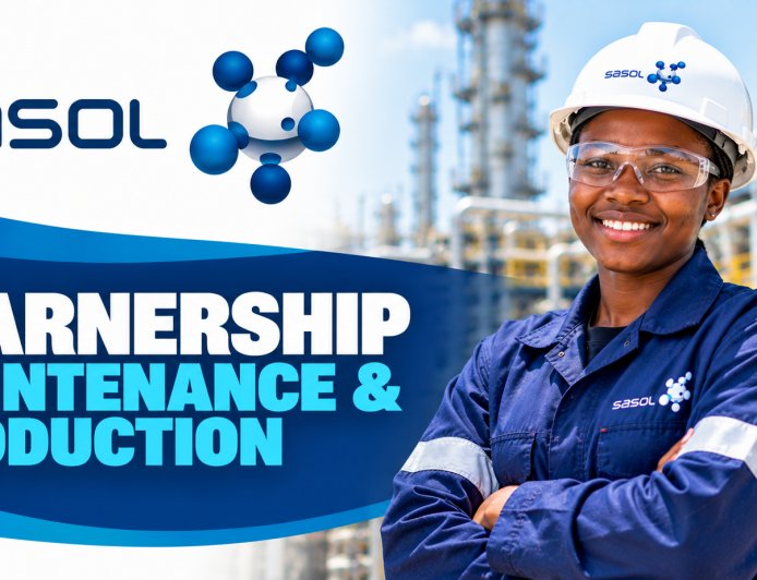 Sasol Learnership: Maintenance and Production 2026 – Sasolburg