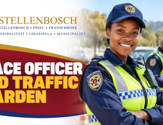 Stellenbosch Municipality Peace Officer & Traffic Warden Programme 2026 – EPWP 12-Month Opportunity