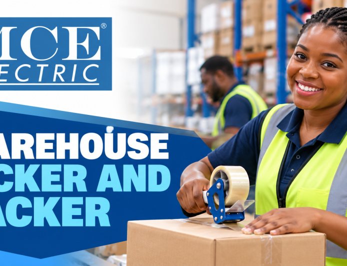 MCE Electric Warehouse Picker and Packer Job 2026 – Permanent Opportunity in Durban North