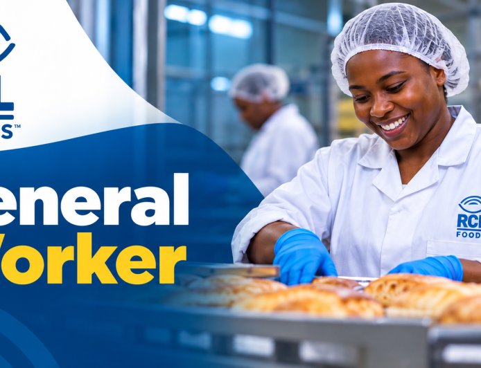 RCL Foods General Worker Vacancy 2026 – Apply Before 22 October
