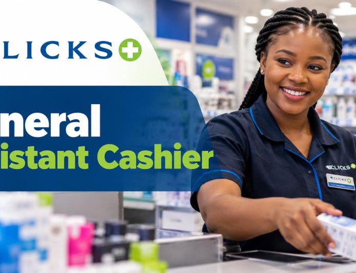 Clicks General Assistant Cashier Jobs 2026 in Gingindlovu – Apply Before 19 October