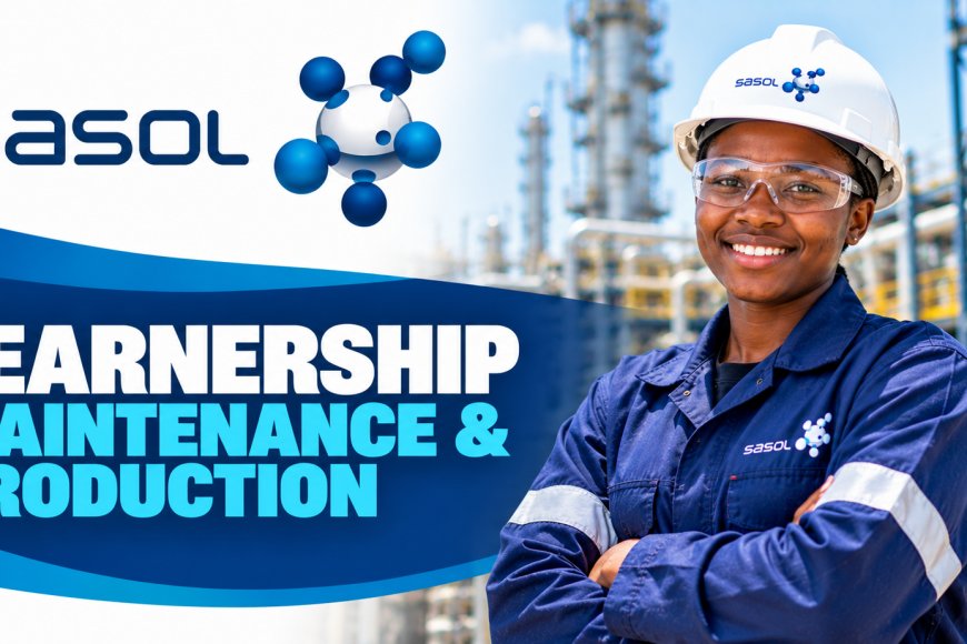 Sasol Learnership: Maintenance and Production 2026 – Sasolburg