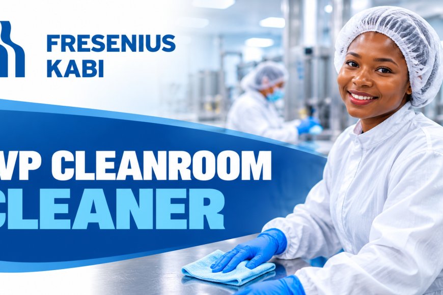 Fresenius Kabi SVP Cleanroom Cleaner Job 2026 – Contract Opportunity in Port Elizabeth