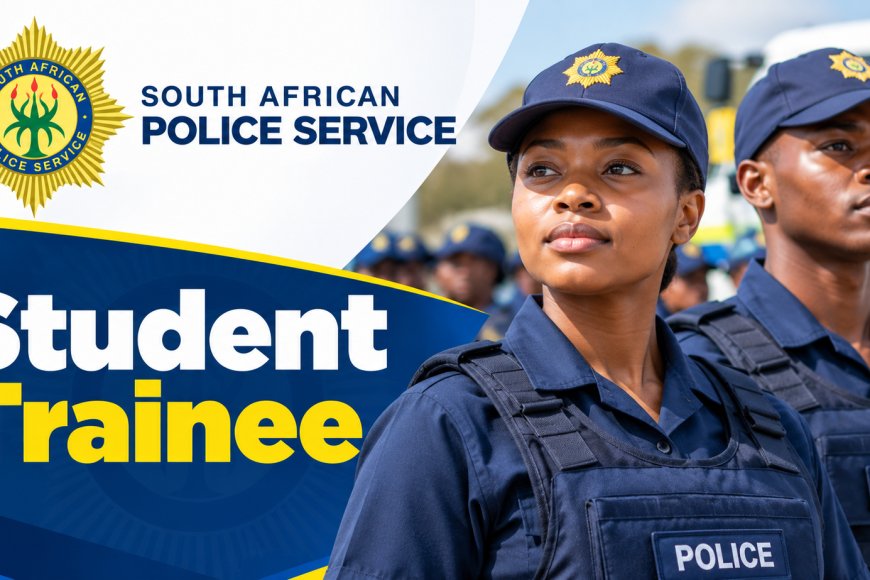 SAPS Student Trainee Programme 2026/2027: 5,500 Posts, R5,000 Stipend