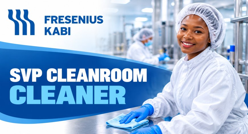 Fresenius Kabi SVP Cleanroom Cleaner Job 2026 – Contract Opportunity in Port Elizabeth