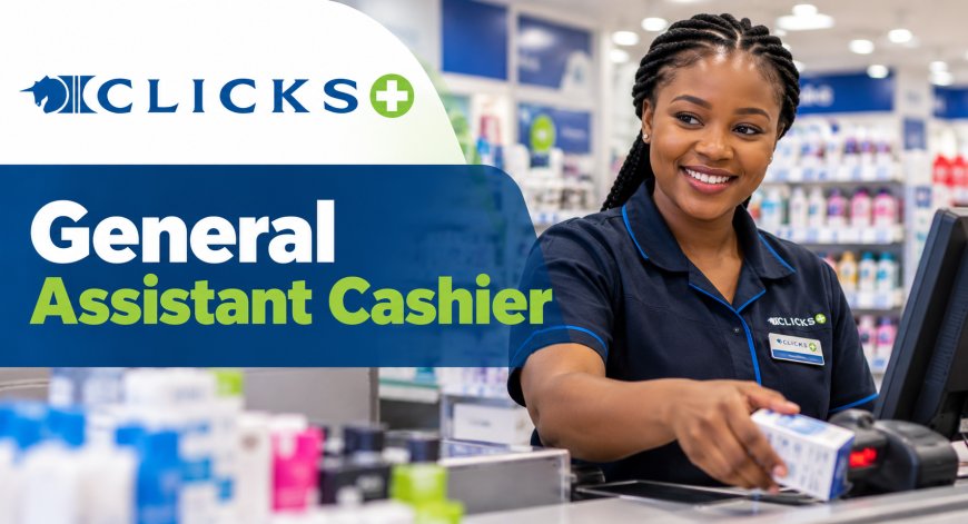 Clicks General Assistant Cashier Jobs 2026 in Gingindlovu – Apply Before 19 October