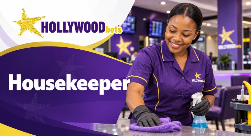 Hollywoodbets Housekeeper(Cleaner) Jobs 2026 in Durban – Apply Before 21 October